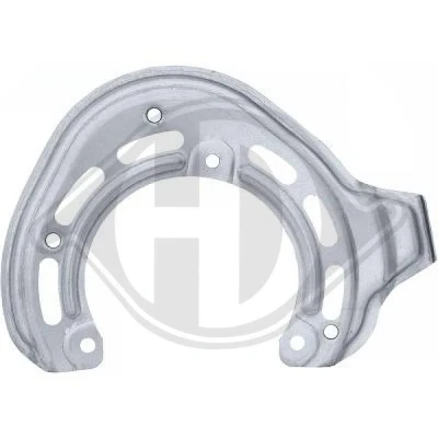 Abbildung von DIEDERICHS 9331011 Ankerblech Vorderachse links OPEL: Corsa C Schrägheck, Combo Kasten / Kombi, Tour