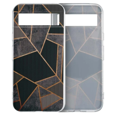 Abbildung von Google Pixel 8a Hülle Silikon iMoshion Soft Case/Backcover Handyhülle Schwarz