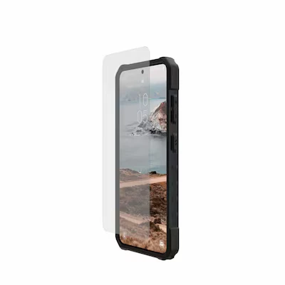 Abbildung von Samsung Galaxy S25 Panzerglas UAG Shield Plus Screenprotector Displayschutz aus gehärtetem Glas für das