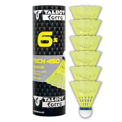 Abbildung von Talbot Torro Badmintonball Badm. Ball TECH 450 Korb:gelb blau/