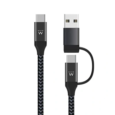 Abbildung von Ewent EW9918 USB Kabel 1 m 3.2 Gen (3.1 1) C Schwarz