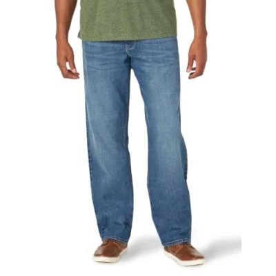 Abbildung von Wrangler Herren Free to Stretch lockerer Passform Jeans, Milwaukee, 40W / 29L
