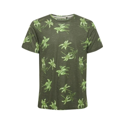 Abbildung von Blend Tshirt print, Herren, Größe: Small, Forest night