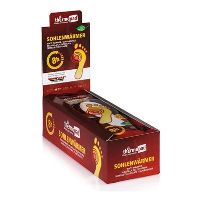 Abbildung von THERMOPAD Fußwärmer Sohlenwärmer (Einlegesohle) Gr. S (36 39, luftaktiviert, sofort einsetzbar, extra warm, natürliche und unbedenkliche Inhaltsstoffe, für Outdoor Aktivitäten, ideal in Winter Ski Schuhen