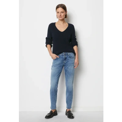 Abbildung von Marc O&#039;Polo Strickpullover, Damen, Größe: XXS, Night sky