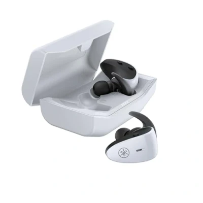 Abbildung von Yamaha TW ES5A True Wireless Sports Earbuds Mit Listening Care In Weiß