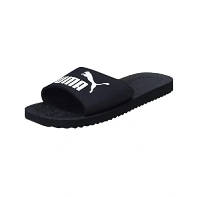 Abbildung von Puma Purecat Slide Badeschuhe Peacoat/White Größe: 49.5