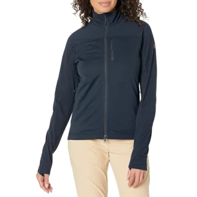Abbildung von Fjällräven Abisko LITE Fleece Jacket W Fleecejacke, Damen, Größe: Small, Dark navy