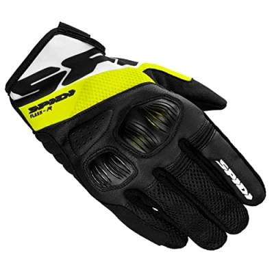 Abbildung von SPIDI, Flash R Evo, Herren Motorrad Handschuhe, schützend &amp; strapazierfähig, Sommerhandschuhe, wasserdicht rutschfest, Touchscreen tauglich, Durchschnitt