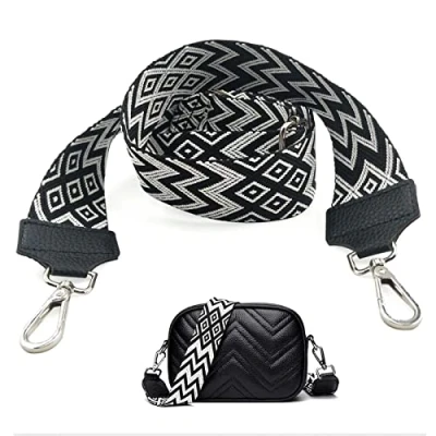 Abbildung von Taschengurte Zum Wechseln,Taschengurt Breit,Taschenriemen Width 5 cm,Schulterriemen Length Adjustable 80 140 cm,Schultergurt für Taschen,Bag Strap