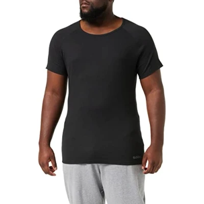 Abbildung von Sloggi Men FREE Evolve O Neck Schwarz Ökologische Baumwolle Small Herren