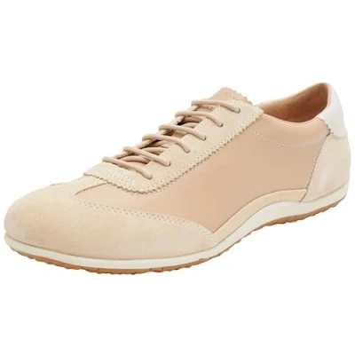 Abbildung von Geox D VEGA Sneaker low, Damen, Größe: 38, Sand beige Schuhe