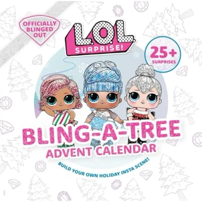 Abbildung von L.O.L. Surprise! Bling a Tree Advent Calendar: Gifts for Girls Aged 6+ Lol Surprise Trim Craft Kit 25+ Surprises: (Lol Surprise, ... Kit, Surprises, 6+)