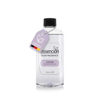 Abbildung von essencion Cotton (Baumwolle) Raumduft Refill Flasche 500ml In 14 verlockenden Düften erhältlich (Cotton Refill)