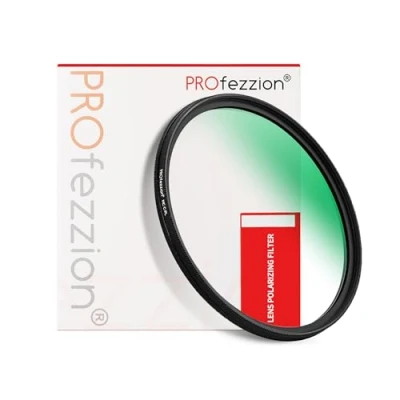 Abbildung von PROfezzion CPL Filter 55mm Mehrfach Vergüteter Zirkularpolarisationsfilter für Nikon D3500 D3400 D5600 D7500 mit DX AF P 18 Kit Objektiv Sony A7IV A7III A7II A7 FE 28 70mm