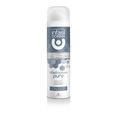 Abbildung von Infasil Deodorant Spray für Damen, empfindliche Haut, ohne Aluminiumsalze und Alkohol, nickelgeprüft, 150 ml