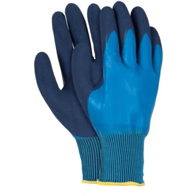 Abbildung von Ogrifox Latexhandschuhe, Schutzhandschuhe, Arbeitshandschuhe Ox.11.458 Deepon, Blau Marineblau, 11 Größe, 72 Paar