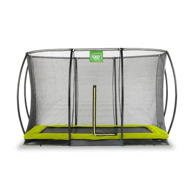 Abbildung von EXIT inground Trampolin 214x305cm Silhouette (grün)