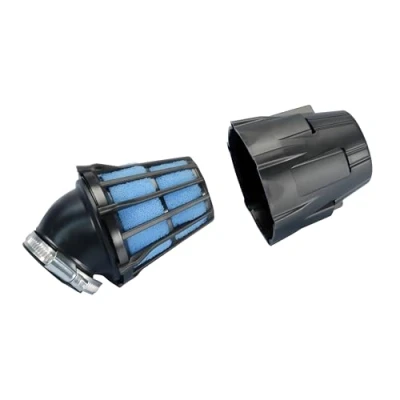 Abbildung von Luftfilter Polini Blue Air Box 37mm 30 schwarz blau