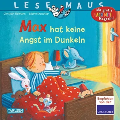 Abbildung von LESEMAUS 5: Max hat keine Angst im Dunkeln: Einfühlsames und humorvolles Bilderbuch ab 3 Jahre wichtiges Thema kindliche Ängste (5)