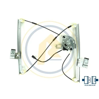 Abbildung von Ac Rolcar Fensterheber vorne rechts elektrisch mit Elektromotor 01.4766 VOLKSWAGEN: Polo III Schrägheck, Variant, Classic