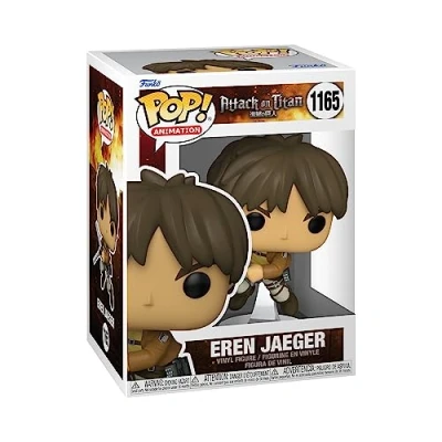 Abbildung von Funko Spielfigur Attack On Titan Eren Jaeger Jäger 1165 Pop!