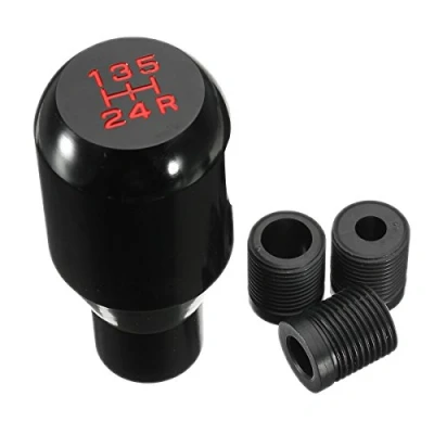 Abbildung von WINOMO Auto Schaltknauf Universal 5 Gang Alu Schalthebel Schaltknäufe