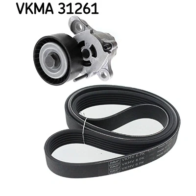 Abbildung von SKF VKMA 31261 Keilrippenriemensatz VOLKSWAGEN: Polo V Schrägheck, Tiguan I, Golf 7 SEAT: Ibiza 4 Sportcoupe