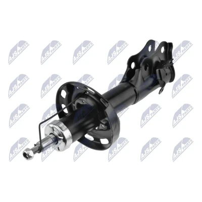 Abbildung von NTY A HD 025 Stoßdämpfer Vorderachse rechts Gasdruck Zweirohr Federbein oben Stift, unten Schelle HONDA: Civic VIII Limousine (FD, FA) 1.6