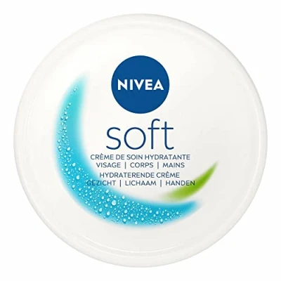 Abbildung von Nivea Soft Feuchtigkeitscreme 300ml für Gesicht Körper Hände