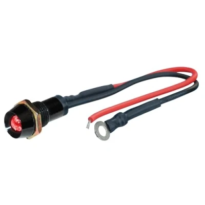 Abbildung von FOLIATEC LED Control Light schwarz Kontrolllampe Signallampe Ø = 10mm, feuerrot