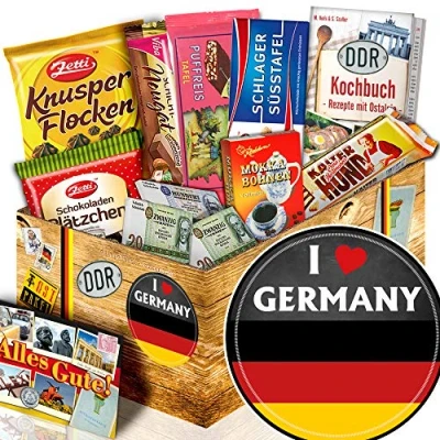 Abbildung von I love Germany ++ Nostalgieset Schokolade Deutschland Geschenk