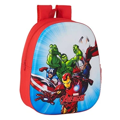 Abbildung von SAFTA Unisex Kinder M890 Rucksack, rot, M, Rucksack 3D
