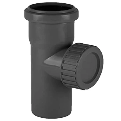 Abbildung von DN110 = DN100 Komplettsystem HT Rohr Abwasserrohr Abflussrohr Bogen Muffe Abzweig Stopfen &gt; Ausführung und Größe einfach selber auswählen &gt;&gt;&gt; Reinigungsrohr DN110(100)