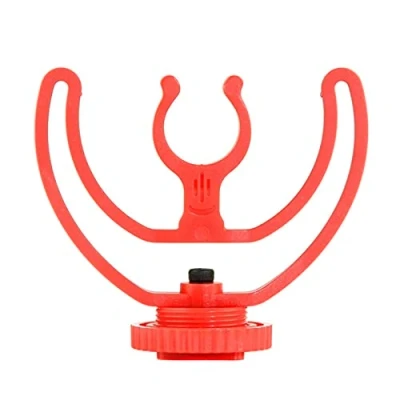 Abbildung von Kamera Blitzschuh Halterung mit Rycote Lyre für Rode VideoMicro VideoMic Me Mikrofon Schock Mini Schrotflintenmikrofon
