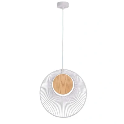 Abbildung von Forestier Oyster Design Hängeleuchte, weiß