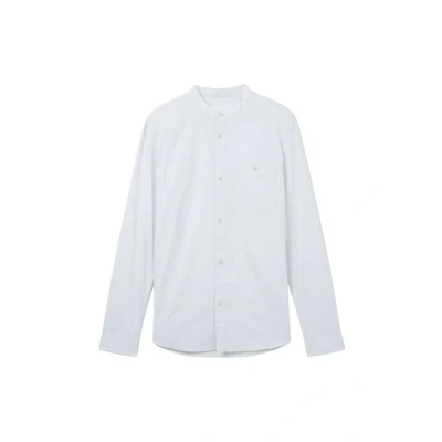 Abbildung von TOM Tailor Denim Hemd, Herren, Größe: Small, Light herringbone structure