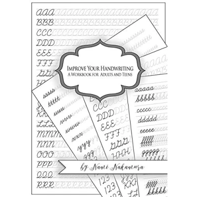 Abbildung von Improve Your Handwriting: A Workbook for Adults and Teens: Cursive Writing Penmanship Handwriting Teens