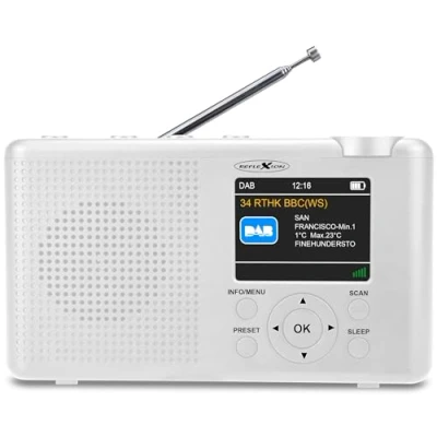 Abbildung von Reflexion TRA23DAB Digitalradio (DAB) (Digitalradio (DAB), 16,00 W, 3,5mm Kopfhöreranschluss, 2,4&quot; Farbdisplay (Dimmbar), 1200mAh Akku)