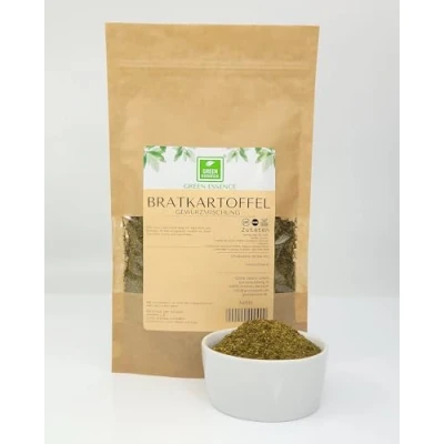 Abbildung von Bratkartoffeln Gewürzmischung 250g von der Grünen Essenz Bratkartoffelgewürz Kartoffel und Pommes Gewürz aromatisch Gemüse in Top Qualität (250 Gramm)