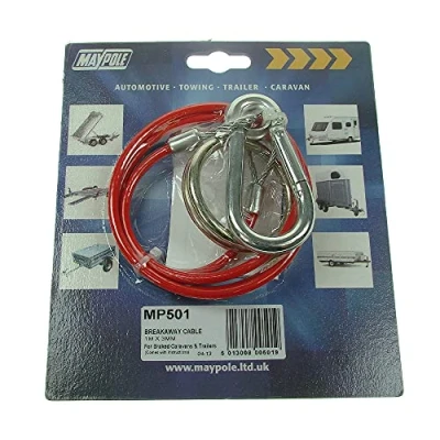 Abbildung von Maypole MP501 Abreißseil, PVC, 1 m x 3 mm, Rot