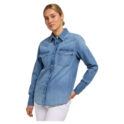 Abbildung von Lee Regular Western Hemdbluse, Damen, Größe: 42, Range