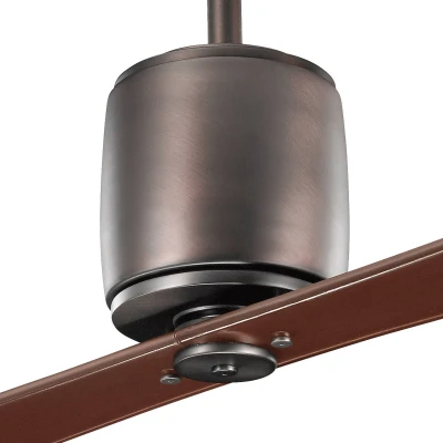Abbildung von Kichler KLF Ferron 60 BB Deckenventilator Ø152cm für den Innenbereich Bronze ölgebürstet mit Fernbedienung