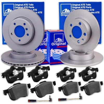 Abbildung von ATE Bremsscheiben + Beläge vorne hinten für C Klasse W205 S205 A/C205
