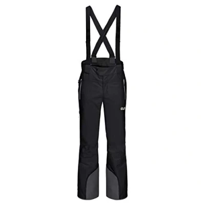 Abbildung von Jack Wolfskin Herren Exolight Mountain Hose 1112061, Black, 46, 1112061