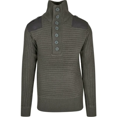 Abbildung von Brandit Alpin Strickpullover, Herren, Größe: Large, Anthracite