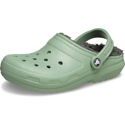 Abbildung von Crocs Classic Lined Clog 33 34 EU Moss/Multi