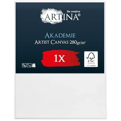 Abbildung von Artina Akademie Leinwand auf Keilrahmen 40x50cm 280g/m²
