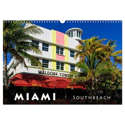 Abbildung von Miami South Beach (Wandkalender 2025 DIN A3 quer), CALVENDO Monatskalender