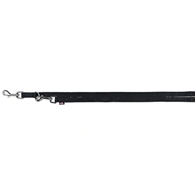 Abbildung von Trixie Premium V Line, dobbelt, 2,00 m/25 mm, sort
